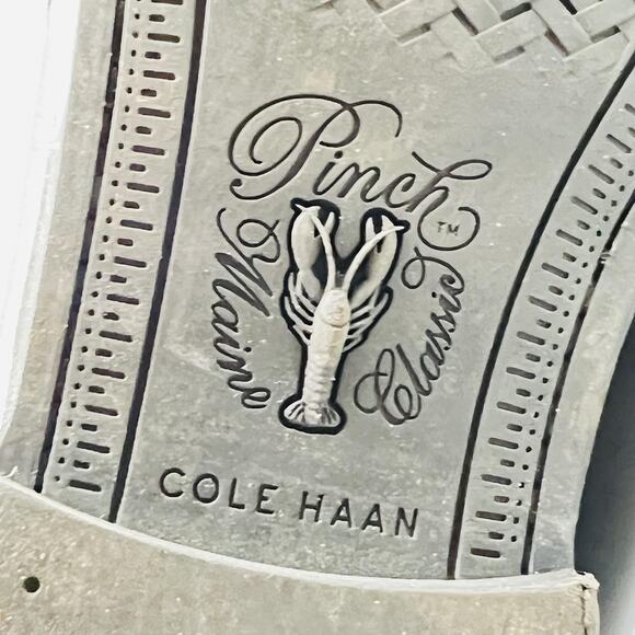 Cole Haan Shoes Mens 10.5 Black Leather Pinch Penny Loafers Dress Square Toe main image 9